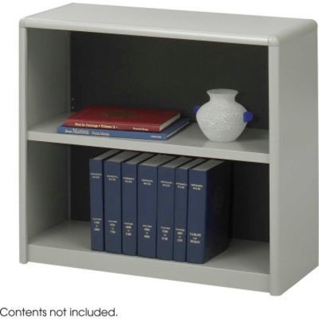 SAFCO 2-Shelf Economy Bookcase - Gray 7170GR***